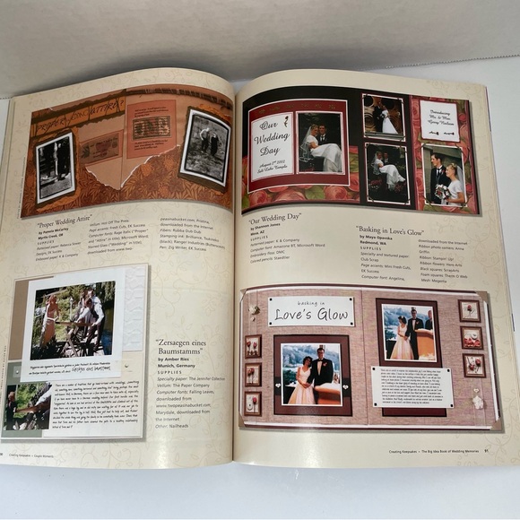 Creating Keepsakes Wedding Idea Book - Picture 4 of 4